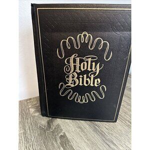 Holy Bible KJV Clarified Reference Red Letter Bonded Leather HC 1964 Zondervan